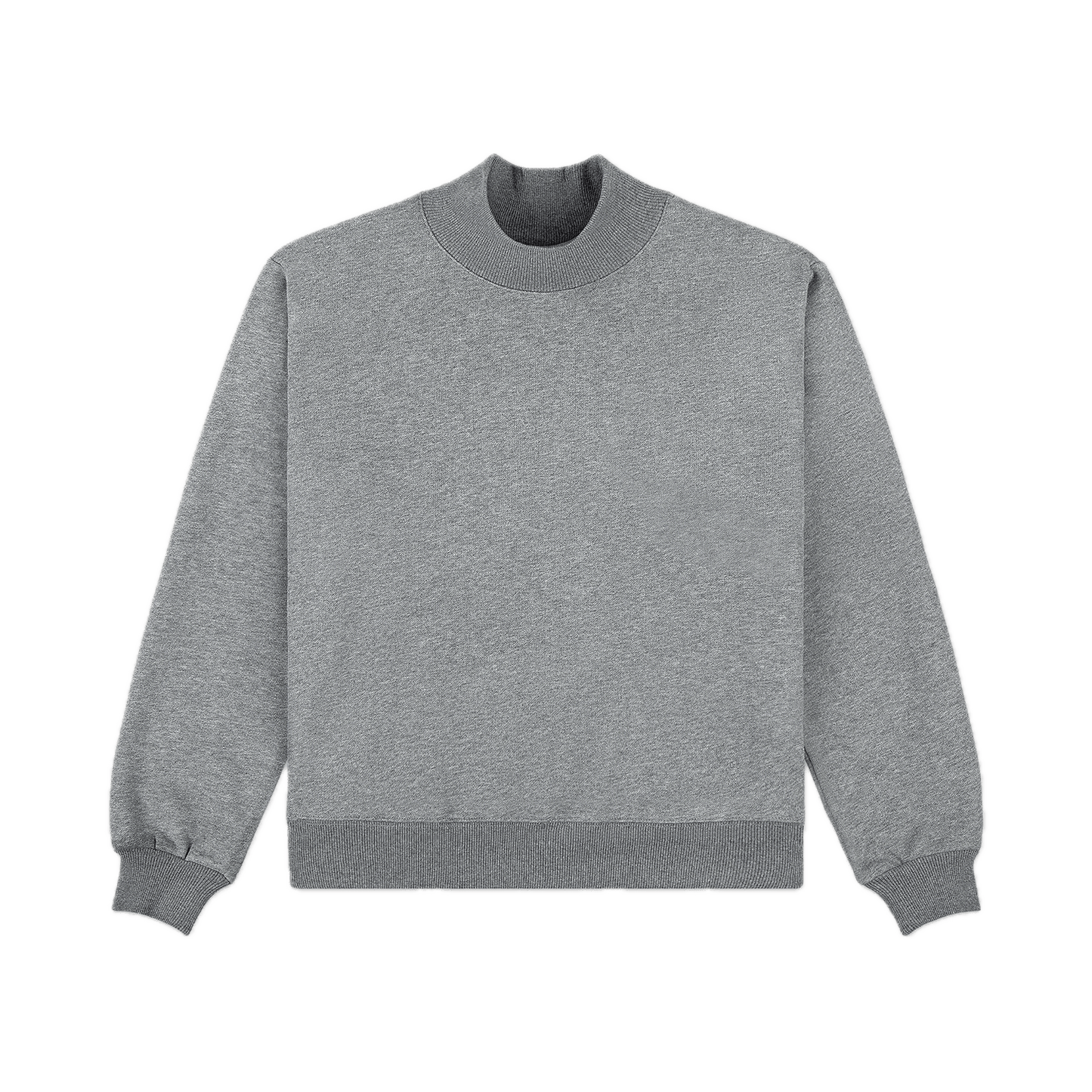 turtleneck sweatshirt flat lay - stormy
